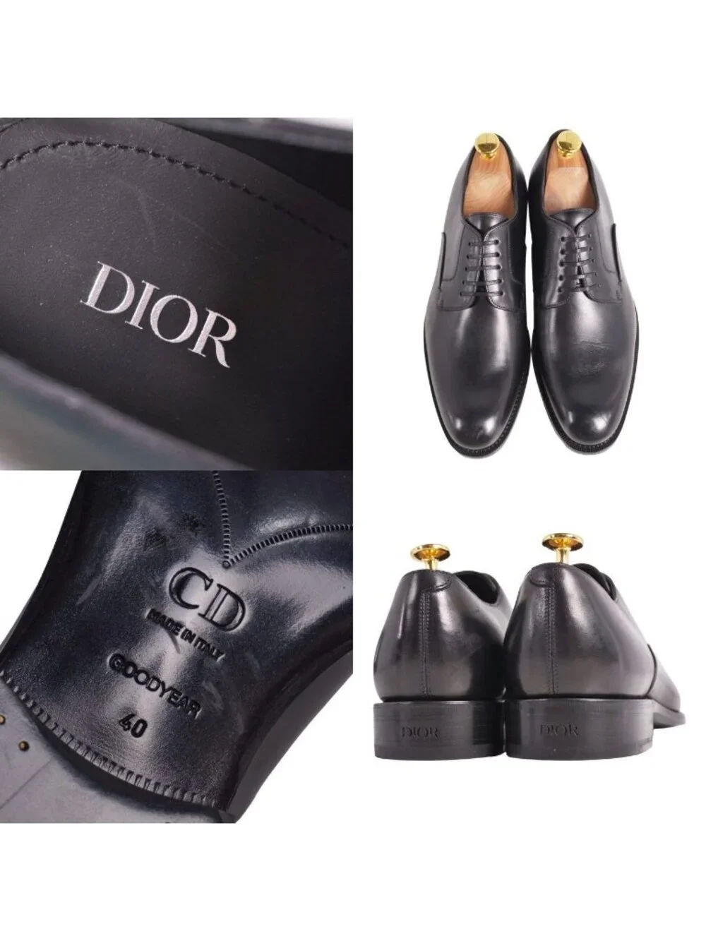 Dior Leather Shoes Derby Business